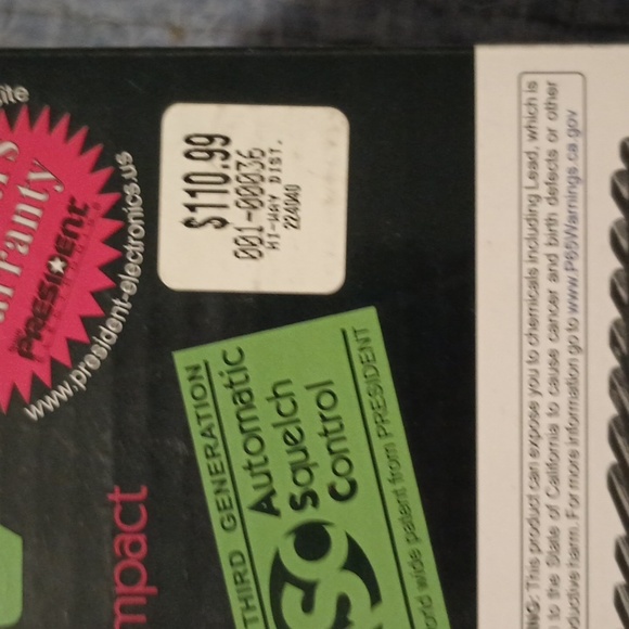 President..BILL FCC ultra compact cb radio.. - Picture 4 of 4